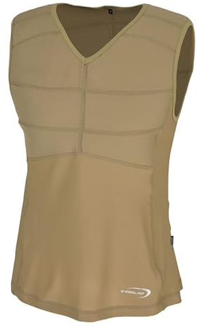 E.COOLINE Powercool SX3 Kühlshirt ärmellos Gr. M - Kühlung für unterwegs - Klimaanlage zum Anziehen - klimatisierte Kleidung - Körperkühlung - Abkühlung bei Hitze - waschbar - Made in Germany