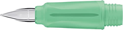 Ergonomic School Fountain Pen - STABILO EASYbuddy Pastel - Grip - Medium Feather - M Nib - Mint Green