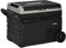 Outsunny 50L Car Refrigerator, Portable Compressor Cooler Box, Fridge Freezer w/Inner LED Light, Foldable Handles, Cup Holders, 12/24V DC and 110-240V AC for Campervan RV Boat Travel Down to -20℃