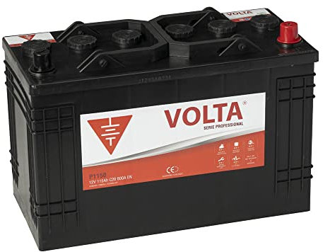 Bateria de Camión Professional 115Ah 800A - Borne +Dcha - Medidas Largo 345 x Ancho 175 x Alto 238 mm con 2 años de Garantía - Fabricación Europea.