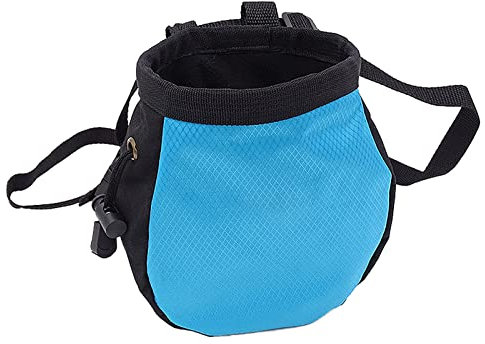 Chalkbag Kletter Kreide Tasche Rhino Valley Magnesiabeutel mit Verstellbar Gürtel Kreidebeutel Outdoor ultraleichter Kletter Magnesium Pulverbeutel für Gewichtheben Gymnastik Klettern