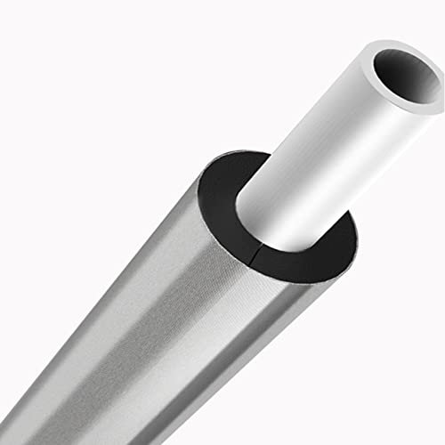 LHX Gummi-Kunststoff-Isolierung Rohrmanschette Aluminiumfolie Selbstklebende offene Wasserleitung im Freien Frostschutzmittel Winterverdickung Isolierung Baumwollrohrisolierung