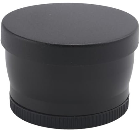 Jufjsfy 58 mm, 2 x Teleobjektiv, Telekonverter für 18-55 mm