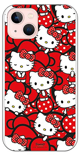 Personalaizer iPhone 14 Case - Hello Kitty Red Bows and Dots