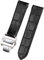 KKFAUS Uhrenarmband aus echtem Leder für Cartier Santos 100 Leder 20 mm 23 mm Armband, 20 mm, Achat