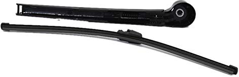 HBZYD Heckscheibe Scheibenwischer Arm & Blatt,Passt für Polo Mk6 Touran Golf 1 2 4 5 16 Hinten Wischerarm Scheibenwischer Set