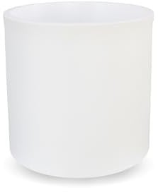 newgarden Fioriera decorativa rotonda ortensie per interni ed esterni. Altamente resistente ai raggi UV. Grande fioriera per fiori e piante realizzata in polietilene in Spagna. (40 cm, Bianco)