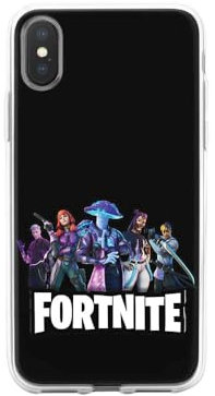 SUPER FABRIQUE Schutzhülle transparent Design für Apple iPhone, bedruckt in Frankreich, Videospiele, Fortnite Team (iPhone X), CO FORTNITE 06