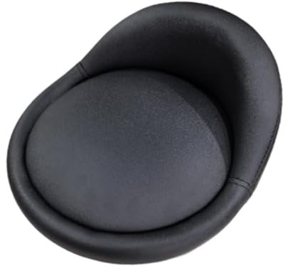 Stilvoller Barhocker Sitzersatz mit Rückenlehne für Die Hausbar, Schwarz