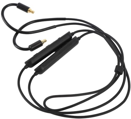 Gugxiom BT5 Bluetooth IEM-Kabel für IE100 Pro IE400 Pro Ohrhörer, Bluetooth-Ersatzkabel mit Mikrofon-Controller, 10 Meter Übertragung