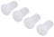 Silicone Bottle 4pcs Bottle Mouthpiece Valve Prevent Leakage Soft Silicone Water Bottle Bite Valve Replacement