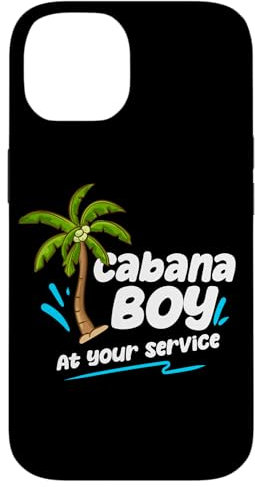 Cabana Boy Piscine Barman Plage Vacances Fête d'été Coque pour iPhone 14