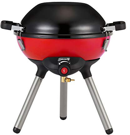 Coleman Fornello da campeggio a gas | Sistema di cottura a propano portatile 4 in 1, rosso