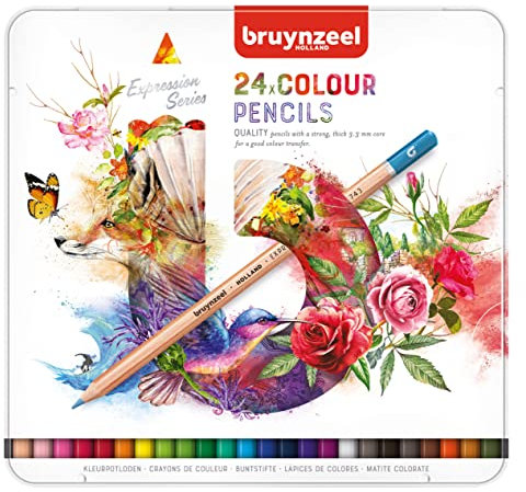 BRNZL EXPRSN COLOR PNCL SET/24