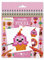 My Mandarine GY099C Graffy Pixel, Spiralblock zum Ausmalen, 250g Zeichenpapier mit je 12 Motiven x 2, ideal für Kinder ab 5 Jahren, 1 Stück, Leckerbissen kawaï Kawaii Leckereien