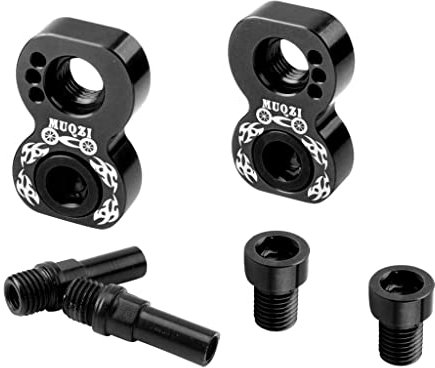 freneci Klappbarer Bike Brake Post Extender V Brake Refit Converter Convert 406 451 - Schwarz
