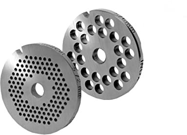 Wolfcut Bosch MUZ45LS1 Lochscheibensatz 2,0 mm + 6,0 mm/kompatibel mit Fleischwolf zu Bosch Küchenmaschinen MUM4... MUM5...