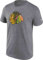 Fanatics - NHL Chicago Blackhawks Primary Logo Graphic T-Shirt Farbe Grau, Größe L
