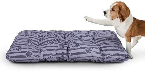 Bestlivings Hundekissen 85x125x15cm (LxBxH) - Anthrazit - Hundekorb gepolstert in vielen Größen M-XXL, kleine bis große Hunde, Hundebett, ÖKO-TEX