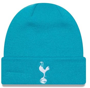 New Era Tottenham Hotspur FC Strickmütze mit offiziellem Logo, Blau, Einheitsgröße