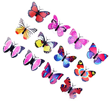 OSALADI Weihnachtsdeko 2st Wandleuchte Beleuchtung Nachtlicht Dekorative Lichter Led Aufkleber Licht Christmas Decorations