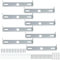8 Stücke Lampenhalterung Decke, AMONENZ Querlatte Aufhängeplatte, Deckenleuchte Halterung, mit Schrauben, für Bracket Light Link, Montage Deckenhalterung Lampe