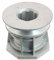 SECURA Messernabe Ø25,4mm kompatibel mit McCulloch M53-875 CMDW-R 966654001 Rasenmäher
