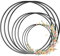9 Stück Metallring Schwarz 10cm/15cm/20cm Deko Ringe zum Aufhängen Metallring zum Basteln Metallringe für Traumfänger Metallringe Drahtringe für DIY Girlanden,Wand Hängende Kunstwerk,Gewebte Ringe