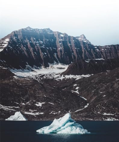 Puzzle 1000 Teile,Geschicklichkeitsspiel für die ganze Familie-Eisberg, Scholle, See 70x50cm