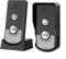 Interphone sans fil, étanche, portable, intérieur/extérieur, interphone bidirectionnel pour la maison, interphone longue portée de 1 000 m (noir)