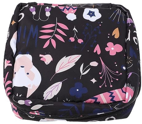 WATIIFUFU 1 Pochette Pour Serviettes Hygiéniques En Nylon Motif Dessin Animé Mignon Pour Femmes Porte-serviettes Dallaitement