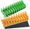 LEONTOOL 2 Pack Plier Organizer Rack 10-Slot Plier Holder Cutter Organizers with Non-Slip Rubber Base, Extendable Design Pliers Rack Tools Box Organizer Tool Drawer Organizers, Tools Storage Box Racks
