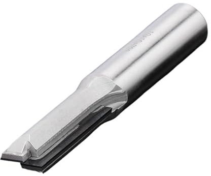 1 stücke Fräser PCD Gerade bit Diamant Schaftfräser 2 Flöte CNC Router Bit for Melamin Platte HPL Kalzium schiefer Platte MDF(12x8x25mm)