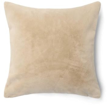 ESSENZA Dekokissen Furry Oatmeal, 50x50 cm - 100% Polyester - Uni