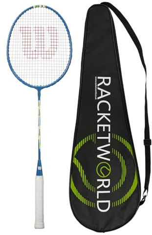 Wilson Champ Badminton Racket & Racketworld Premium Badminton Carry Case