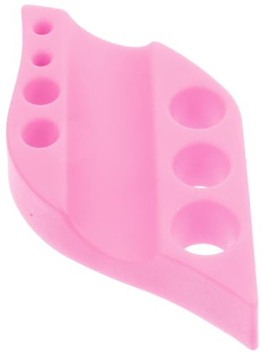 Cabilock Silikonbecherhalter für Tattoo Tinte Pigmentbecherhalterung Langlebiger Pigmentorganizer Pink für Kosmetikstudio und Tattoo Zubehör