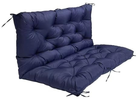 Outdoor- und Indoor-Couch-Kissen für 2-3-Sitzer-Schaukel, Ersatz-Sitzpolster mit Rückenlehne für Terrasse, Gartenmöbel, Loveseats Holzbänke – Komfort & Stil!
