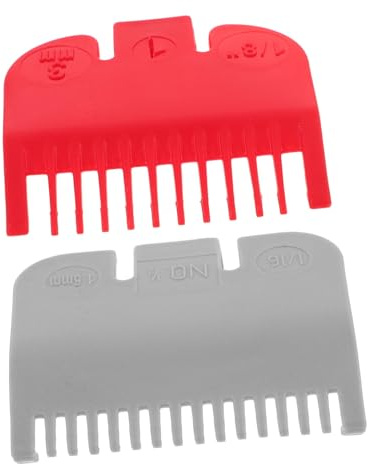GETAJGHSD Aufsätze Zuverlässige Haarschneideaufsätze aus Kunststoff für Haarschneidemaschinen 2 Stück für Gleichmäßige Schnitte für Professionelle Friseursalons