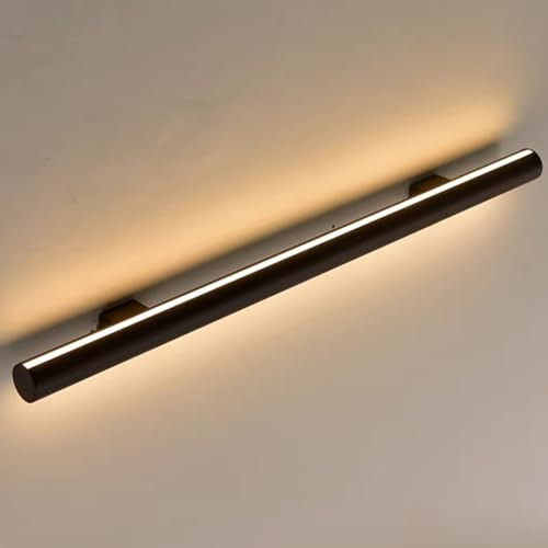 Corrimano Led Scale Interne Corrimano per Scale Rotondo con Luce LED a Sensore di Movimento, Corrimano a Parete per Gradini Esterni e Scale Interne, Kit di Ringhiere(Left,75cm/2.5ft)
