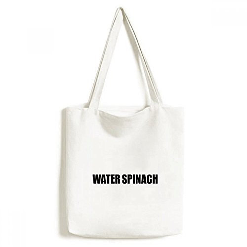 DIYthinker Wasser-Spinat Gemüse Foods Umwelt-Tasche Einkaufstasche Kunst Waschbar 33cm x 40 cm (13 Zoll x 16 Zoll) Mehrfarbig