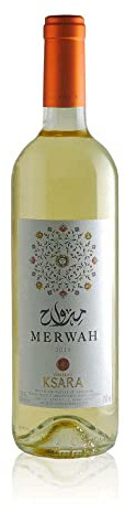 Ksara Chateau Merwah - Libanesischer Weißwein trocken in 0,75 Liter Flasche