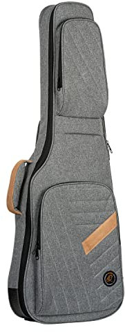 Ortega Guitars Deluxe Guitar Gigbag - E-Gitarren Tasche - Höhe 102 cm - Breite 35 cm - Baumwolle, Grau (OGBEG-DLX-GY)