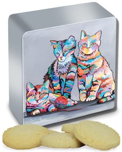 Deans Scottish All Butter Shortbread Biscuits Gift Tin - 150g Collectable Reusable “Barbara, Doris & Jack McCheety” Assortment Delicious Snack, Luxury Cookie Multipack Birthday or Christmas