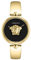 Versace Palazzo Empire Collection Luxus-Damenuhr mit goldenem Armband mit goldfarbenem Gehäuse und schwarzem Zifferblatt, Gold, OS, Palazzo Reich