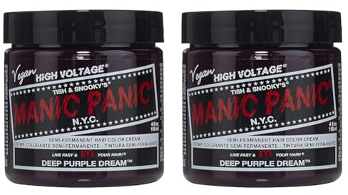 MANIC PANIC CLASSIC DEEP PURPLE DREAM (Paquete de 2)