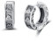 Flpruy Wikinger Valknut Ohrringe Creolen 925 Sterling Silber Klappcreolen Vintage Schmuck Wikinger Geschenke für Männer Frauen Jungen Mädchen