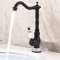 KEESUNG Retro-Vintage-Einhebel-Wasserhahn, Retro Nostalgie Küchenarmatur Wasserhahn Küche Antik Küchenarmatur mit Einhebelmischer Spültischarmatur Aus Messing für Küchen Badezimmer