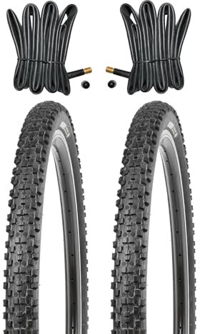 Kenda 2 Stück 29 Zoll Reifen 29x2.20 Zoll, 56-622, mit Pannenschutz und Schlauchauswahl (Schläuche mit Autoventilen)