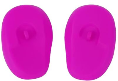 Lot de 2 cache-oreilles étanches en silicone pour le lavage des cheveux - Protège vos oreilles contre les dommages causés par l'eau