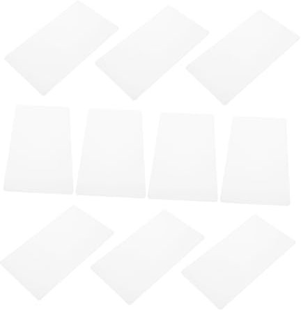 MUSISALY 10stücke Stiftmatte Transparent Aus Pvc Zeichenbrett Druckstift Malmatte Mit Vorlagen Praktisches Zeichenwerkzeug Für Junge Mädchen